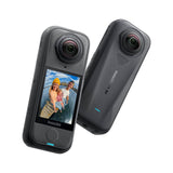 Insta360 X4 Air Standard Bundle | Lightest 8K 360 Action Camera for Epic Adventures| for Travel, Sports, Family Moments, Vlogging| Smooth, Stable, Easy-to-Edit Videos Anytime, Anywhere - Black