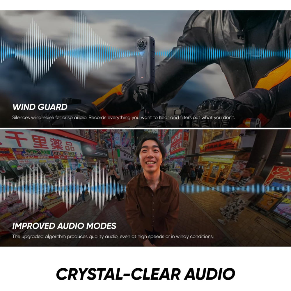 Insta360 X4 Air Starter Bundle| Lightest 8K 360 Action Camera for Epic Adventures| for Travel, Sports, Family Moments, Vlogging| Smooth, Stable, Easy-to-Edit Videos Anytime, Anywhere - White