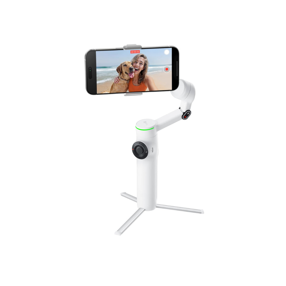 Insta360 Handheld Gimbals Flow 2 Pro Creator Bundle Summit White
