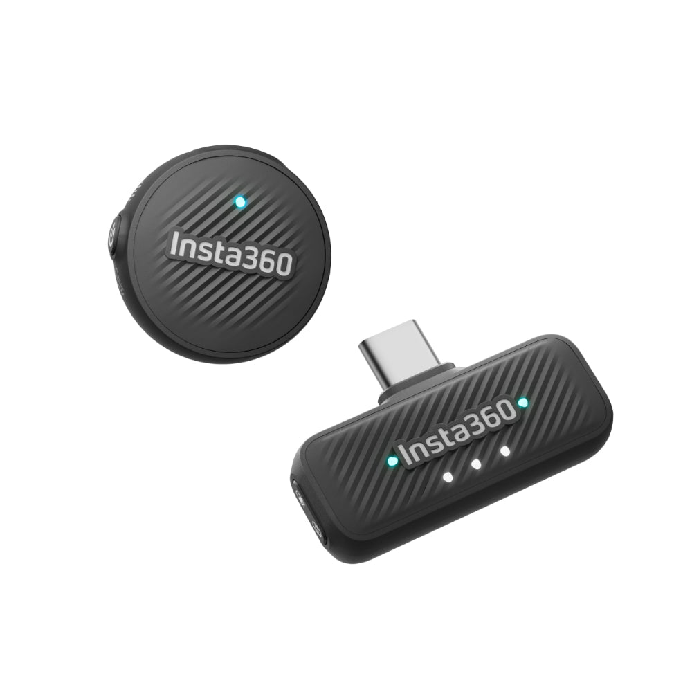 جهاز إرسال واستقبال الميكروفون Insta360 للأجهزة من النوع C و Flow2 Pro