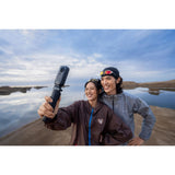 INSTA360 X6 360 Camera Standard Bundle| 8K Camera + Pouch + Cable + Lens Cloth, Dual 1" Sensors + Triple AI Chips, 140 mins @8K30fps Battery Life, Replaceable Lens, 20m WaterProofing - Arctic White