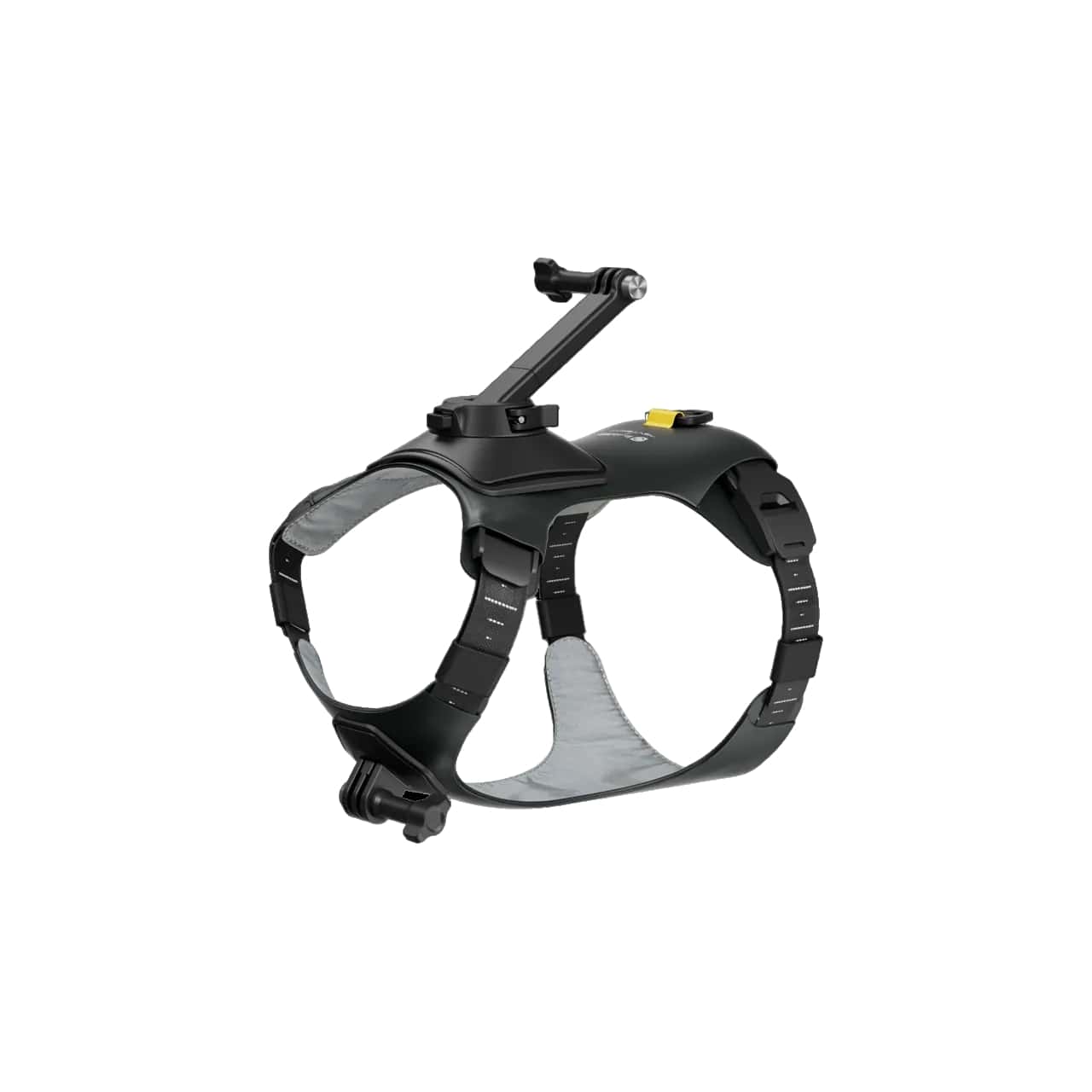 Insta360 GO 3 / GO 3S Pet Harness Mount| Snap-in Collar and Back Mount for Cats and Dogs, Adjustable & Breathable, Lightweight, Soft Rubber base design for comfort - Small Size