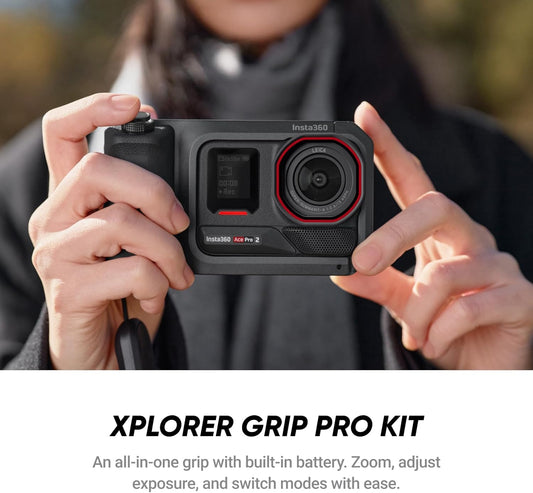 Insta360  Ace Pro 2  Flash Print Bundle  Midnight Black