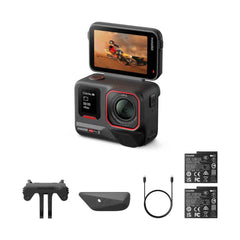[OPEN BOX]_INSTA360 ACE PRO 2 | Dual Battery Bundle | Action Camera, Co-Engineered with Leica, 8K AI-Powered Ultra HD, Advanced Stabilization, Waterproof Design, Compact and Rugged – Black