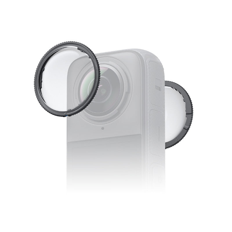 Insta360 X4 Standard Lens Guards|Protective Lens Guards for X4 Camera, Complete Protection against bumps and scratches, Clear Images, Removable and Easy-to-apply or Install - Clear