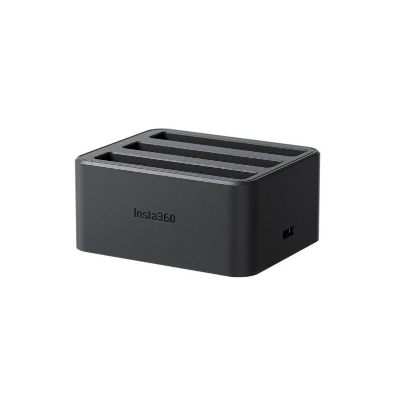Insta360 X4 Fast Charge Hub with three battery slots