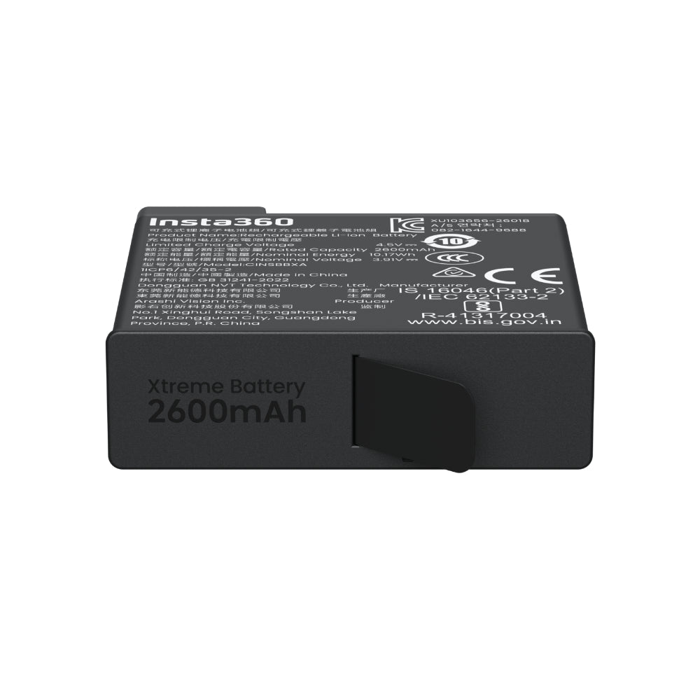 Insta360 X6 Xtreme Battery - 2600mAh