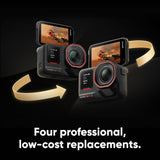 Insta360 FlexiCare 2 Year Plan for Ace Pro 2| Global Accidental Damage Protection, Free 2-Way Shipping, 4x Low-Cost Replacements & Professional Service within 2 years for Insta360 Ace Pro 2