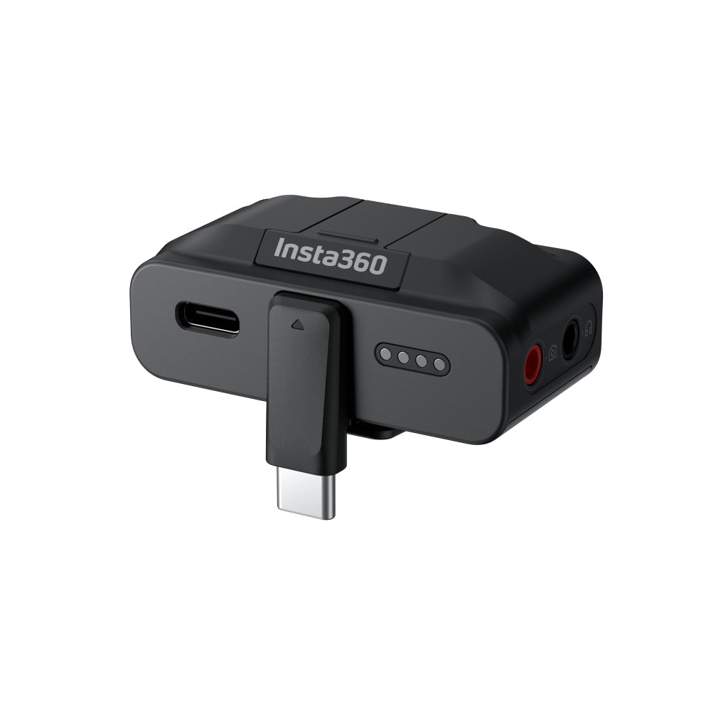 Insta360 Mic Pro 1 TX + 1 RX| AI Powered Wireless Mic & Receiver