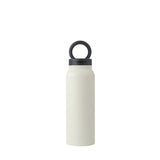 RINGO Water Bottle + Free Magnetic Booster Ring| Stainless Steel Hydration Bottle w/ Integrated MagSafe Phone Mount, 12Hrs Hot/24Hrs Cold, BPA-Free, Works w/ All Devices Android & iOS - Ivory 24Oz