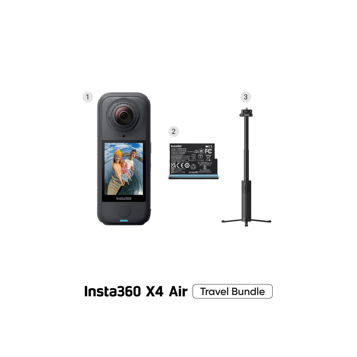 Insta360 X4 Air Travel Bundle