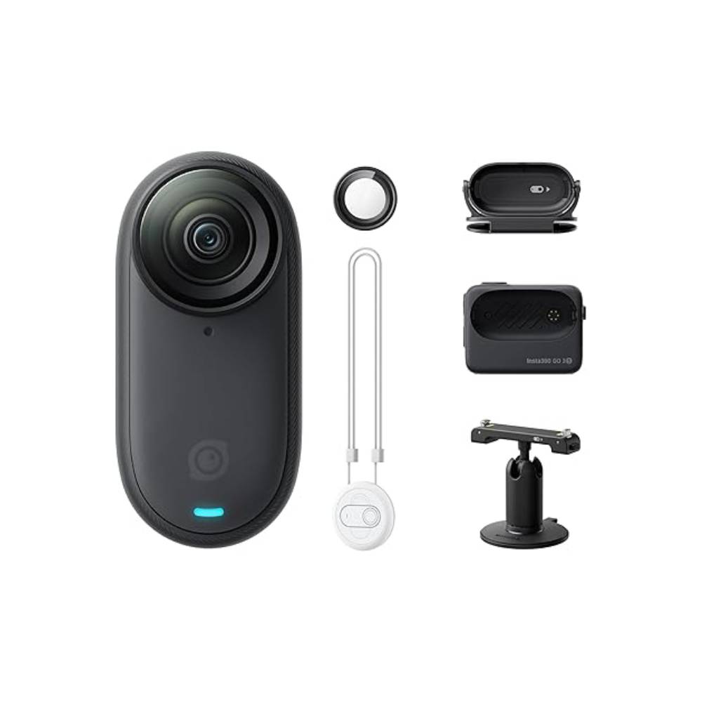Insta360 GO 3S 4K Wide-Angle Action Camera Midnight Black