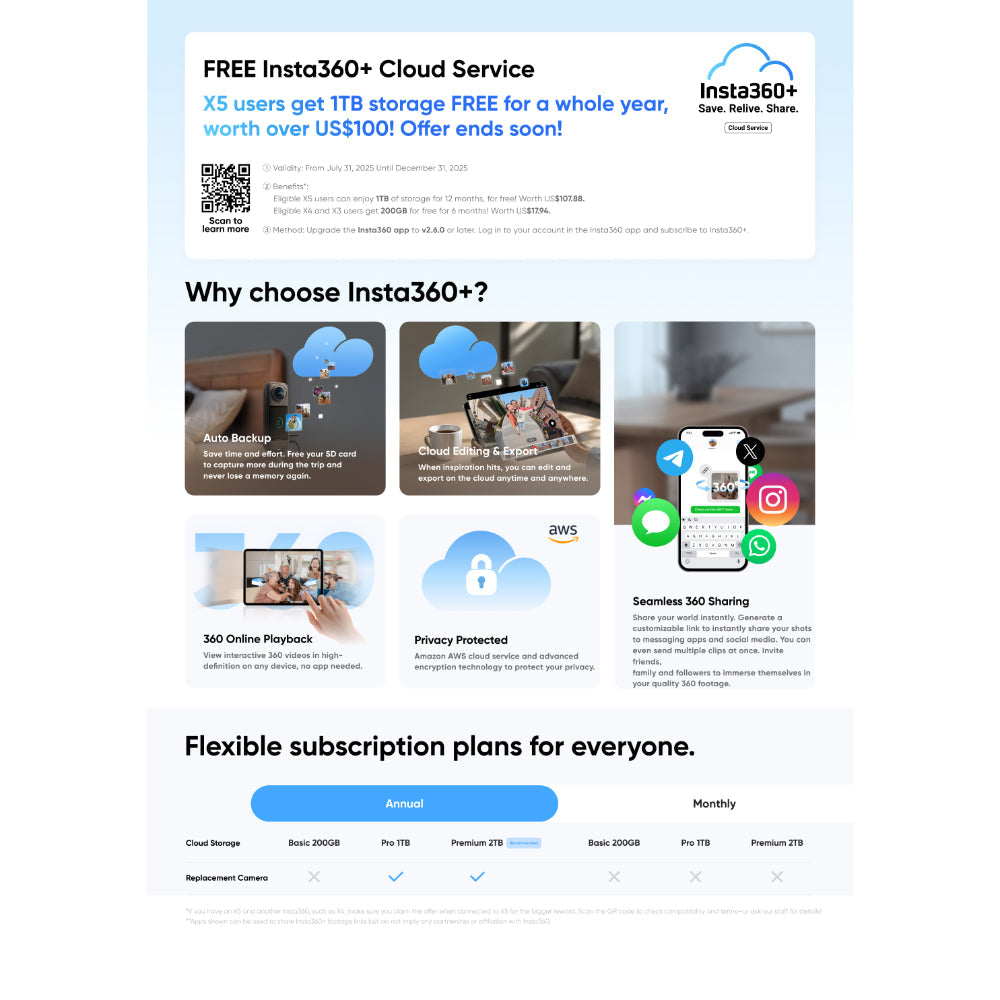حزمة Insta360 X5 للدراجات النارية