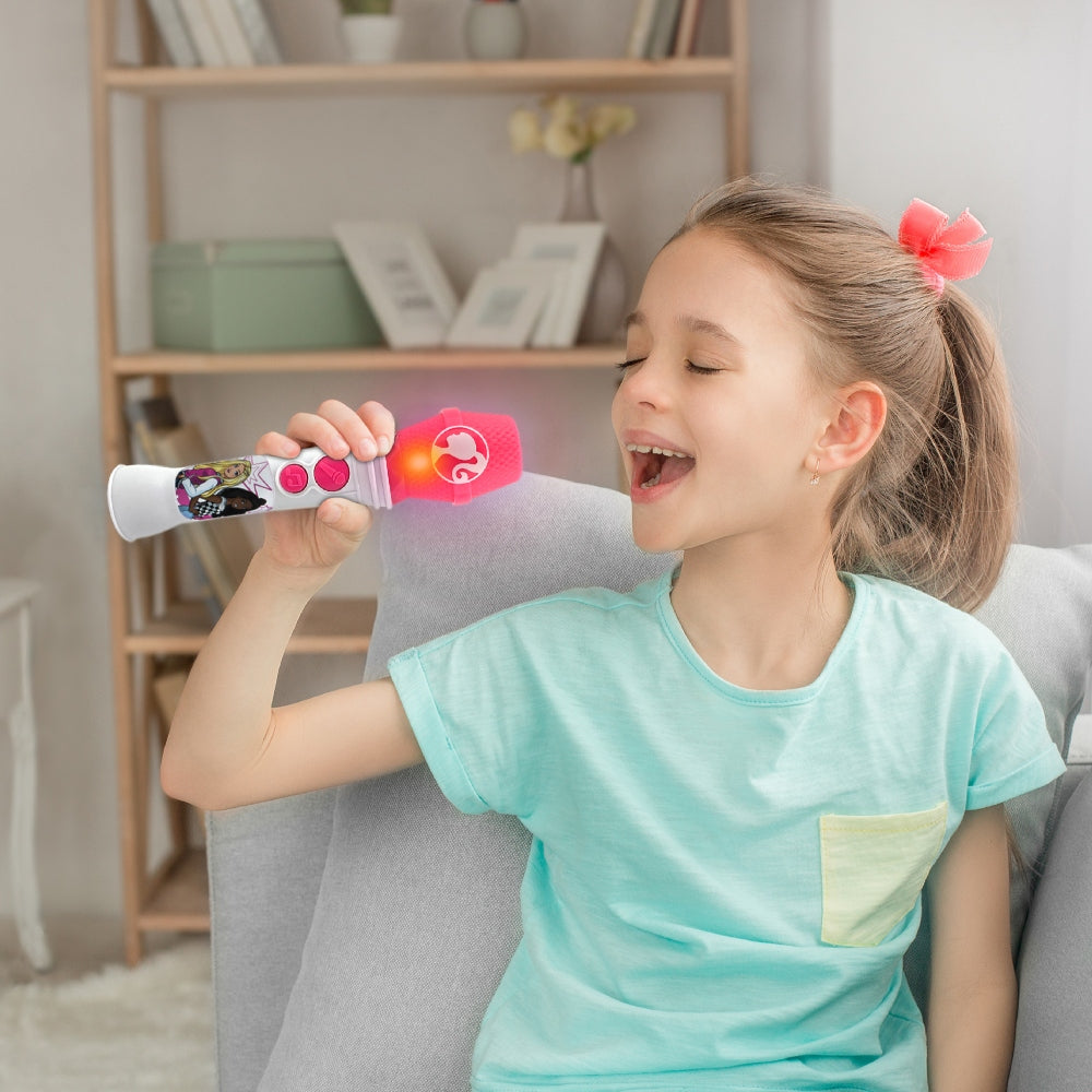KIDdesigns Sing-Along Microphone - Mattel Barbie - Pink