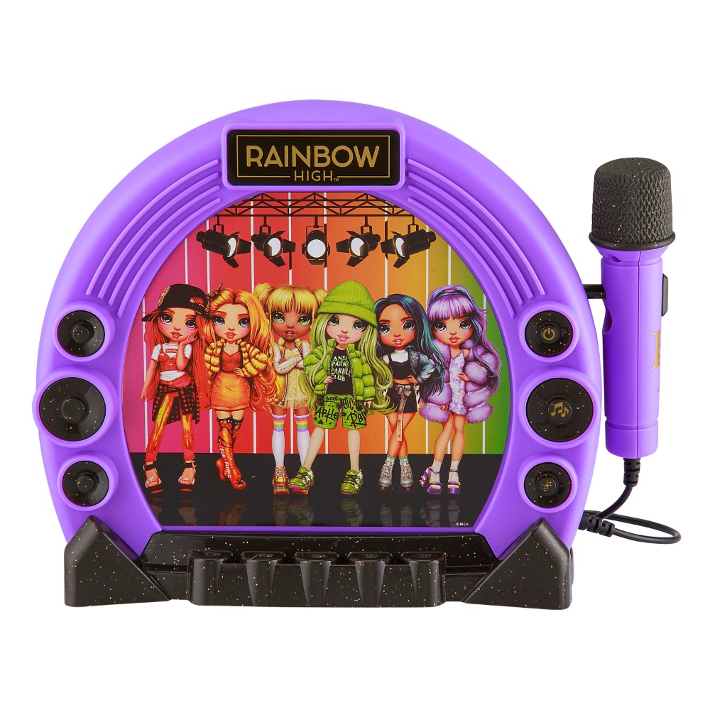 KIDdesigns Sing-Along Boombox - MGA Rainbow High - Multicolor