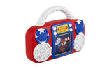 ekids Kiddesign Spiderman Sing Along Mini Music Player with Speaker Built-in Music,Kids Freeze-Dance Machine for Fans of Amazing Spiderman and Friends Toys for Boys and Girls