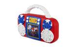 ekids Kiddesign Spiderman Sing Along Mini Music Player with Speaker Built-in Music,Kids Freeze-Dance Machine for Fans of Amazing Spiderman and Friends Toys for Boys and Girls