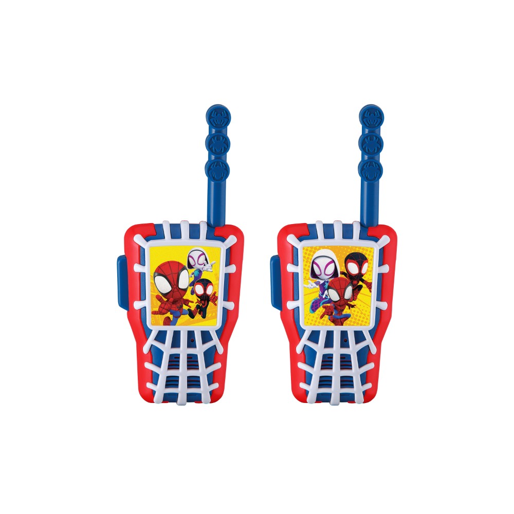 KIDdesigns Marvel Spidey & His Amazing Friends - FRS Character Walkie Talkies - Multicolor