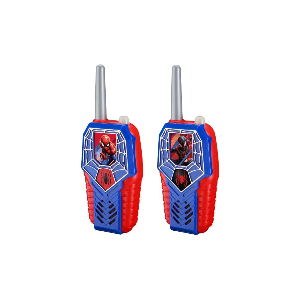 KIDdesigns Marvel Spider-Man - Deluxe FRS Walkie Talkies - Multicolor