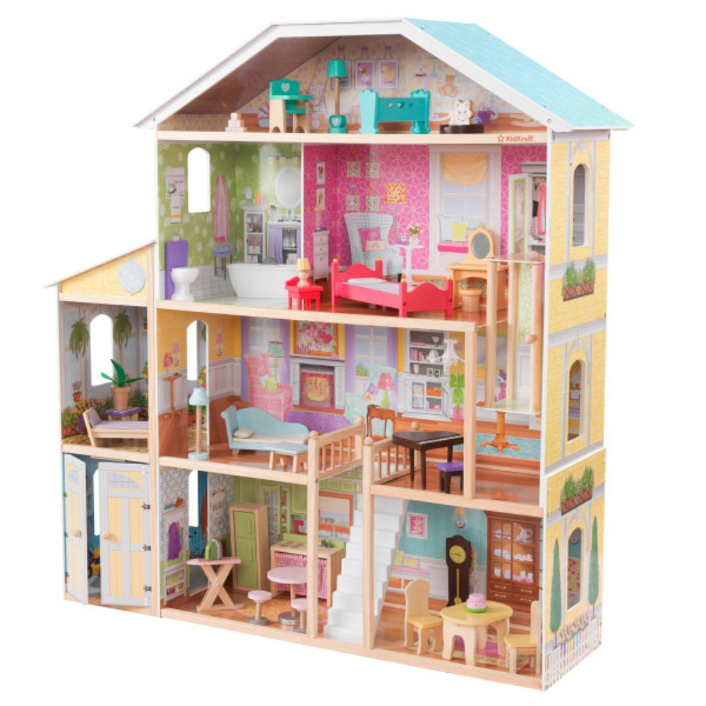 KIDKRAFT Majestic Mansion Dollhouse - Multicolor