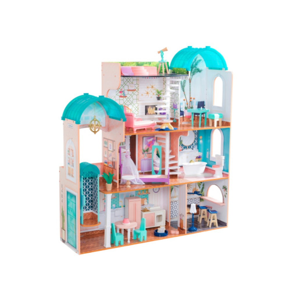 KIDKRAFT Camila Mansion Dollhouse - Multicolor