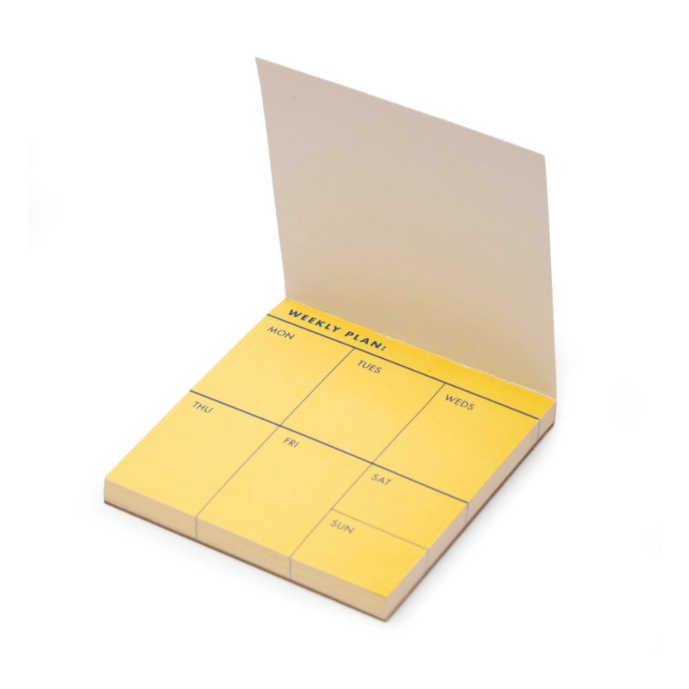 KIKKERLAND Set Of 3 Sticky Note Memo Pads