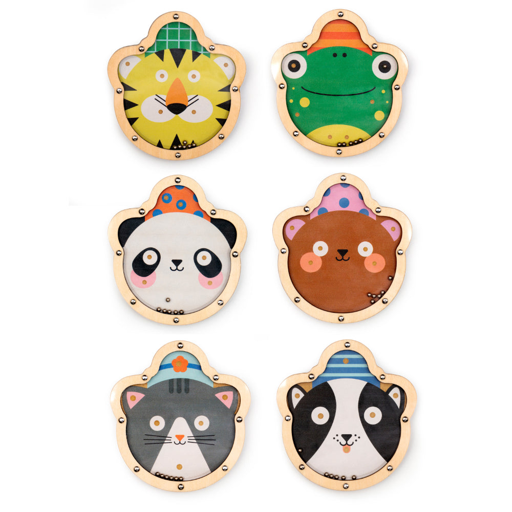 KIKKERLAND Kidoki Doublesided Tilt & Roll Puzzle