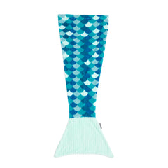 KANGURU Mermaid Tail Blanket Sirena Kids Turchese Kids