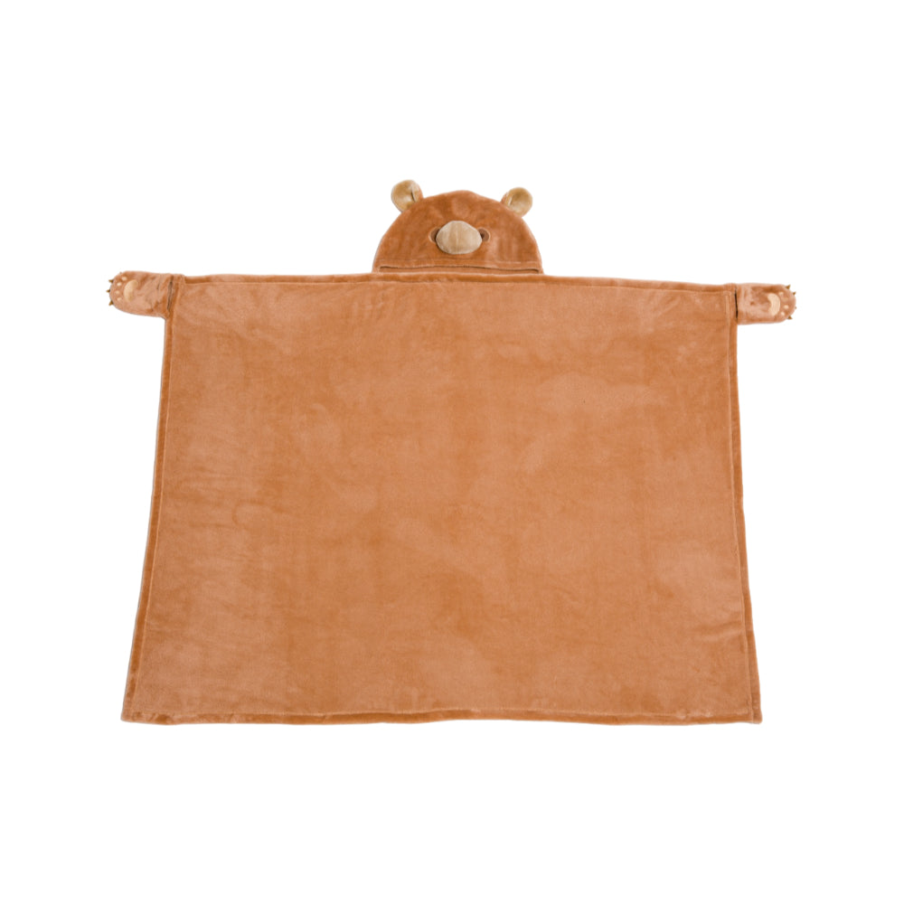 KANGURU Unicorn Hooded Mantle With Paws Bear Kids