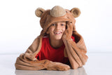 KANGURU Unicorn Hooded Mantle With Paws Bear Kids