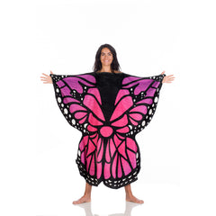 Kanguru Double Sided Wearable Blanket Butterfly