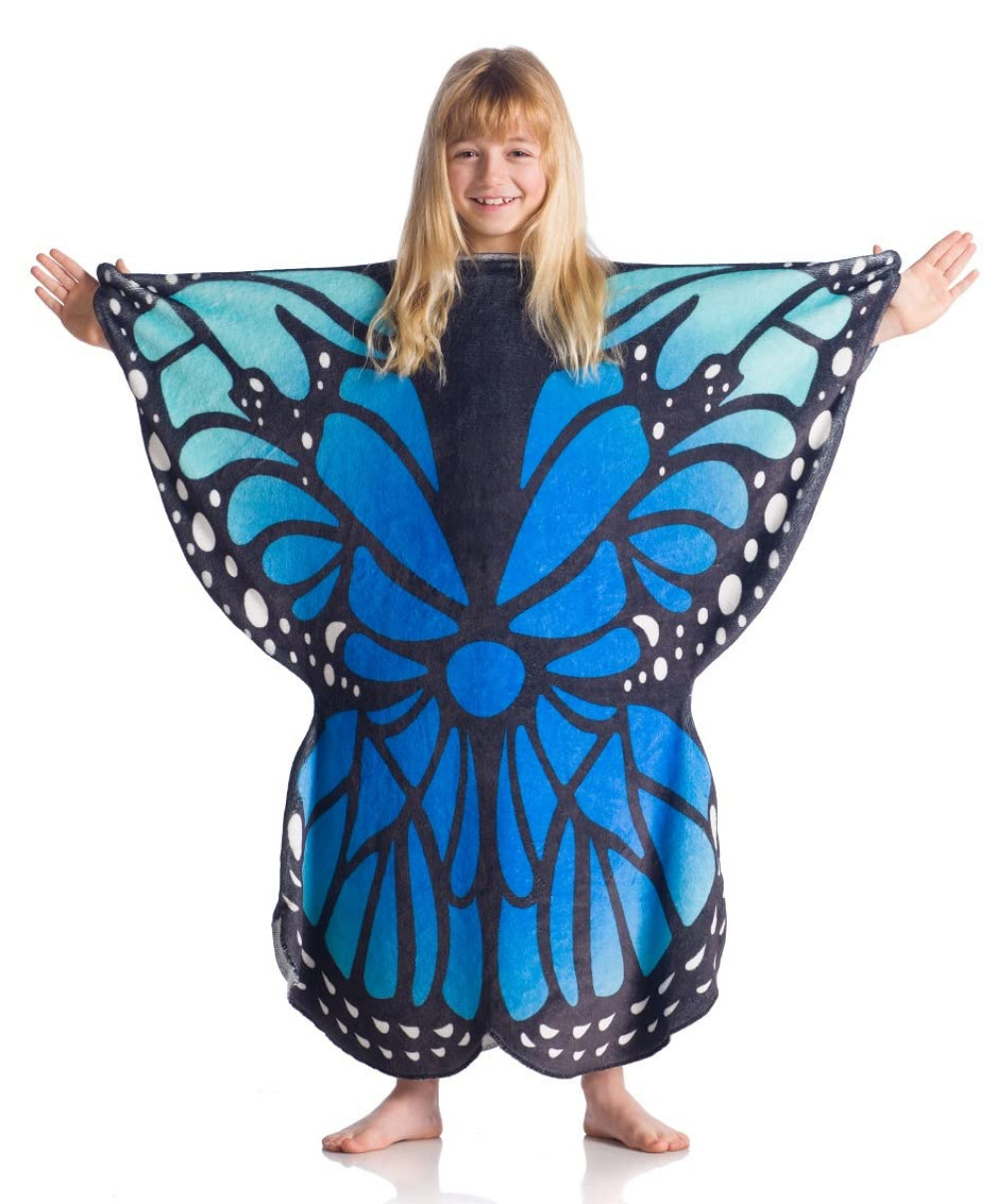 KANGURU Double Sided Wearable Blanket Butterfly Kids