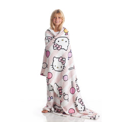 KANGURU Rolled Plaid - Hello Kitty - Kids - Pink/White