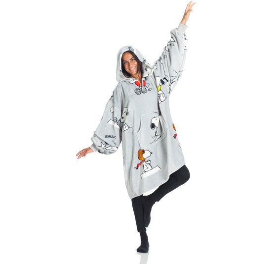 [OPEN BOX] KANGURU Hoodie Wearable Blanket - Snoopy
