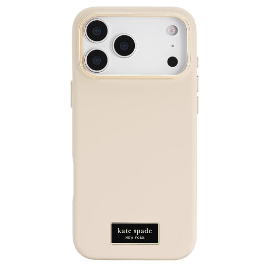 Case-mate Kate Spade Case w/ Magsafe for Apple iPhone 17 Pro Max 6.9" 2025| 12-Ft Drop Protection w/ Anti-Scratch Anti Yellowing Coating, Raised Edges, Fashion Case, Wireless Charging - Bow Tie
