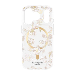 [OPEN BOX] case-mate-kate-spade-iphone-17-pro-silicone-icon-dusk-rose-w-magsafe
