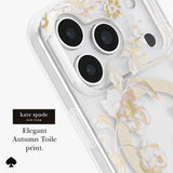 غطاء حماية CASE-MATE Kate Spade لهاتف iPhone 17 Pro بتصميم خريفي مع خاصية MagSafe