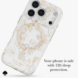 غطاء حماية CASE-MATE Kate Spade لهاتف iPhone 17 Pro بتصميم خريفي مع خاصية MagSafe