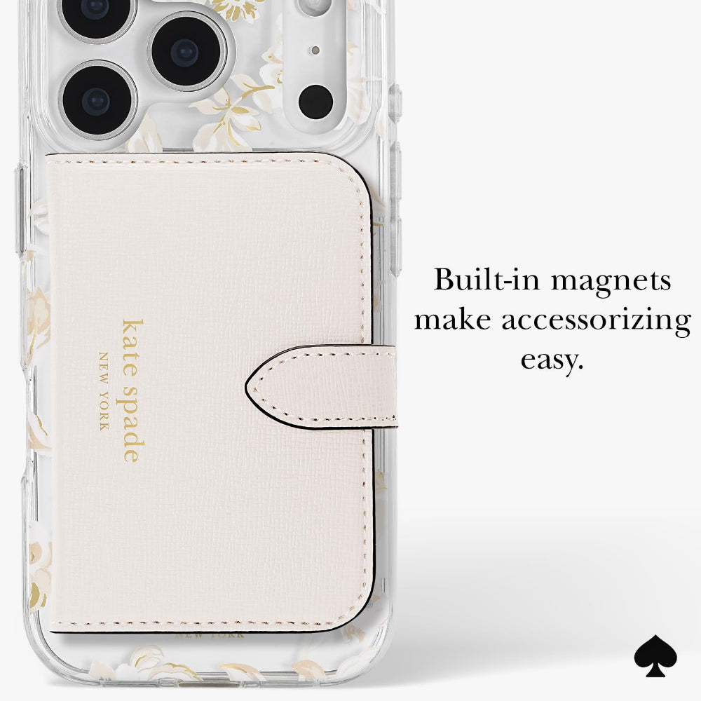 غطاء حماية CASE-MATE Kate Spade لهاتف iPhone 17 Pro بتصميم خريفي مع خاصية MagSafe