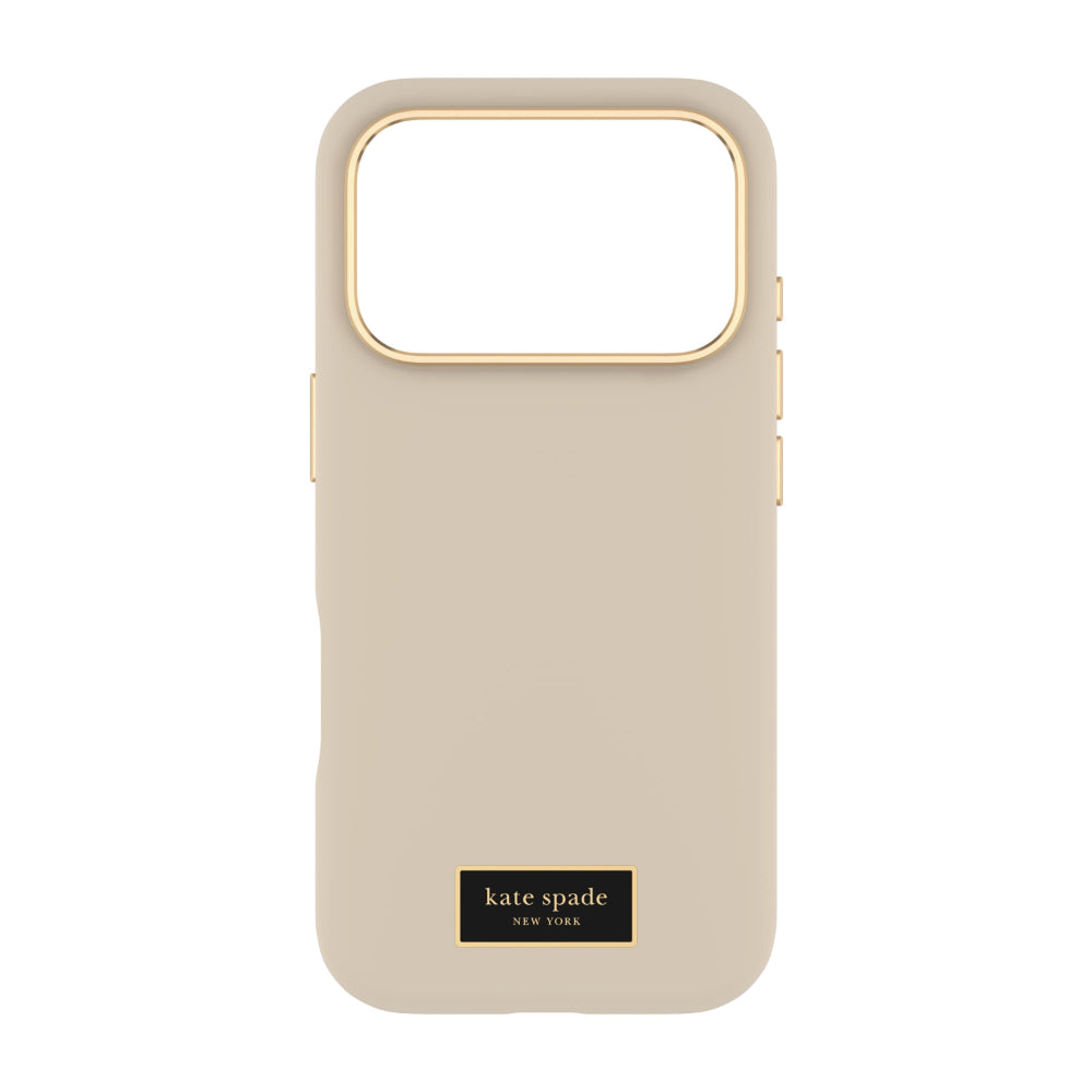 CASE-MATE Kate Spade Iphone 17 Pro Silicone Icon Perfect Beige W/ Magsafe