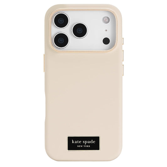 Case-mate Kate Spade Case w/ Magsafe for Apple iPhone 17 Pro Max 6.9" 2025| 12-Ft Drop Protection w/ Anti-Scratch Anti Yellowing Coating, Raised Edges, Fashion Case, Wireless Charging - Bow Tie
