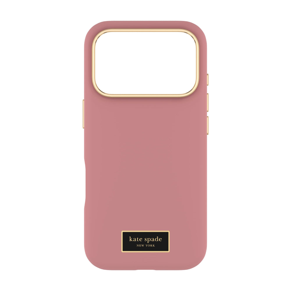 CASE-MATE Kate Spade Iphone 17 Pro Silicone Icon Dusk Rose W/ Magsafe