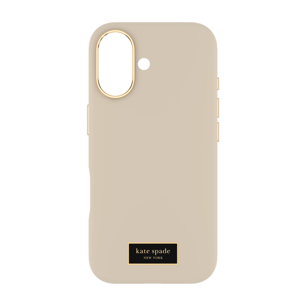 CASE-MATE Kate Spade Iphone 17 Silicone Icon Perfect Beige W/ Magsafe