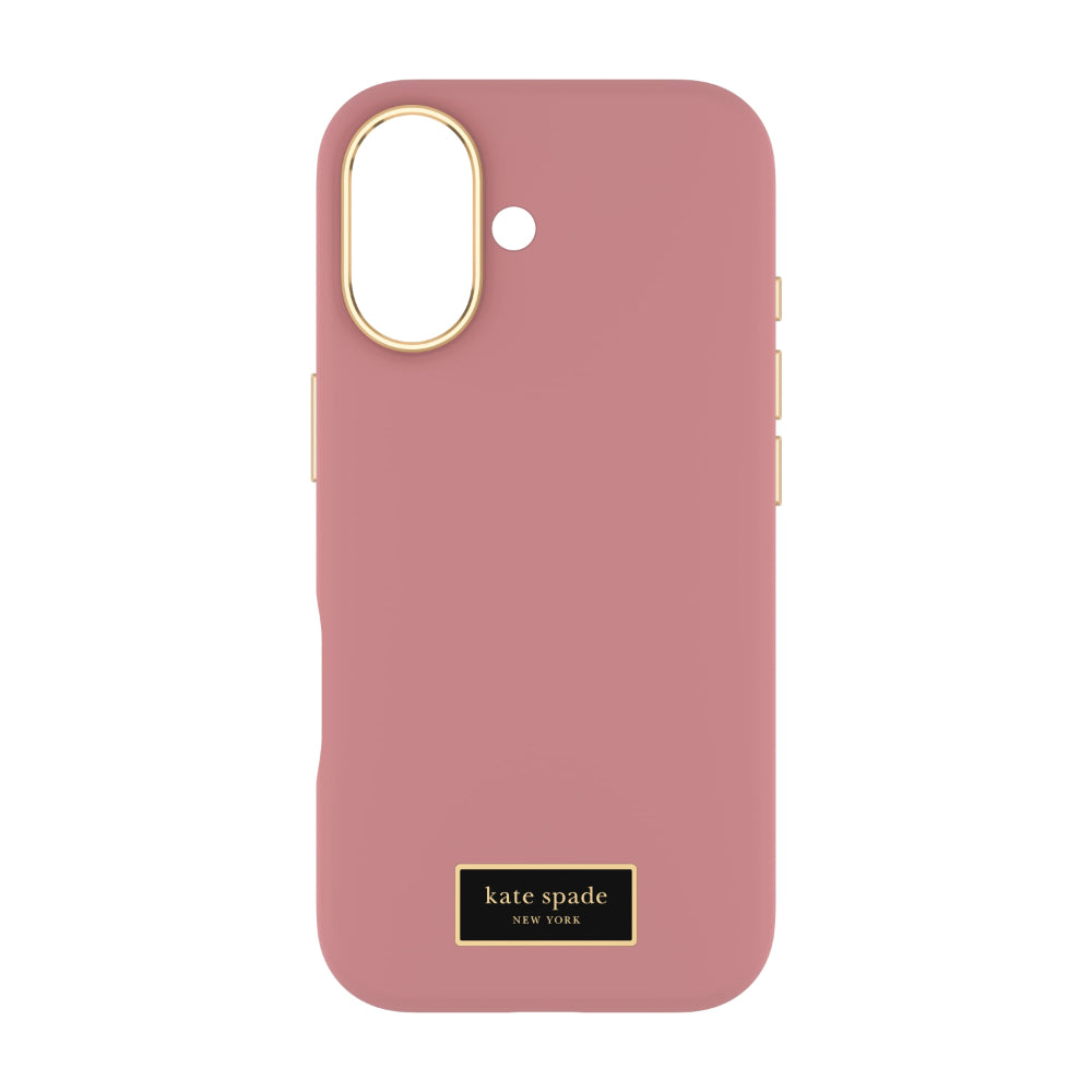 CASE-MATE Kate Spade Iphone 17 Silicone Icon Dusk Rose W/ Magsafe