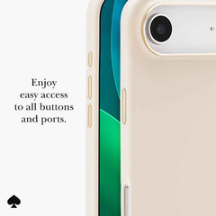 [OPEN BOX] case-mate-kate-spade-iphone-17-silicone-icon-dusk-rose-w-magsafe