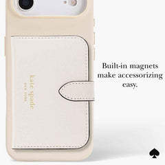 [OPEN BOX] case-mate-kate-spade-iphone-17-silicone-icon-dusk-rose-w-magsafe