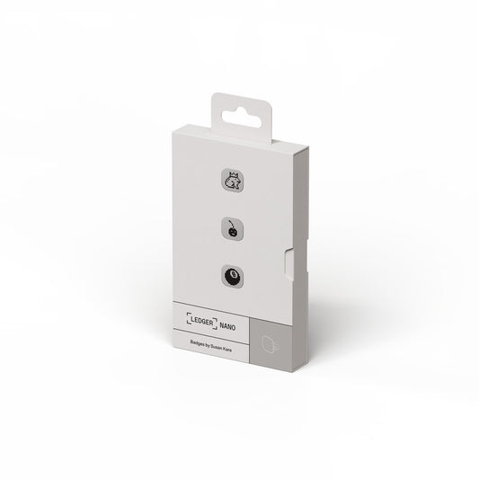 Ledger Nano Gen5 Badges| Quick Clip Aluminum Badge Accessory for Nano Gen5 - Pack 3