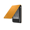 Ledger Nano Gen5 Magnet Folio Case| Secure & Protective Storage Case for Ledger Nano Gen5 Wallet, Magnetic Flip Design, Anti-Scratch, Slim and Lightweight - Bitcoin Orange