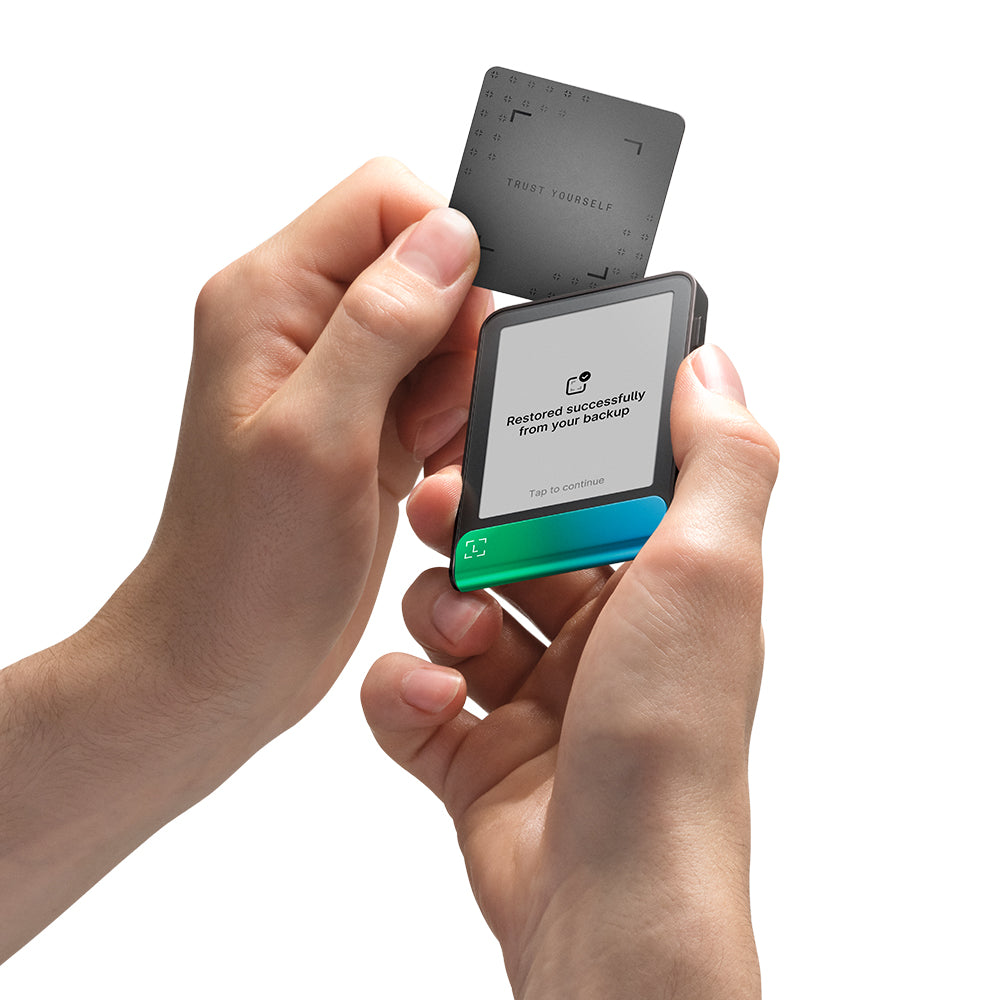 Ledger Flex Hardware Wallet| 2.84" TouchScreen + Recovery Key, Bitcoin Security, World's Safest Crypto Wallet, Bluetooth Connection, USB-C Charging, 5000+ Coins NFT, for iOS & Android - Oxidate Green