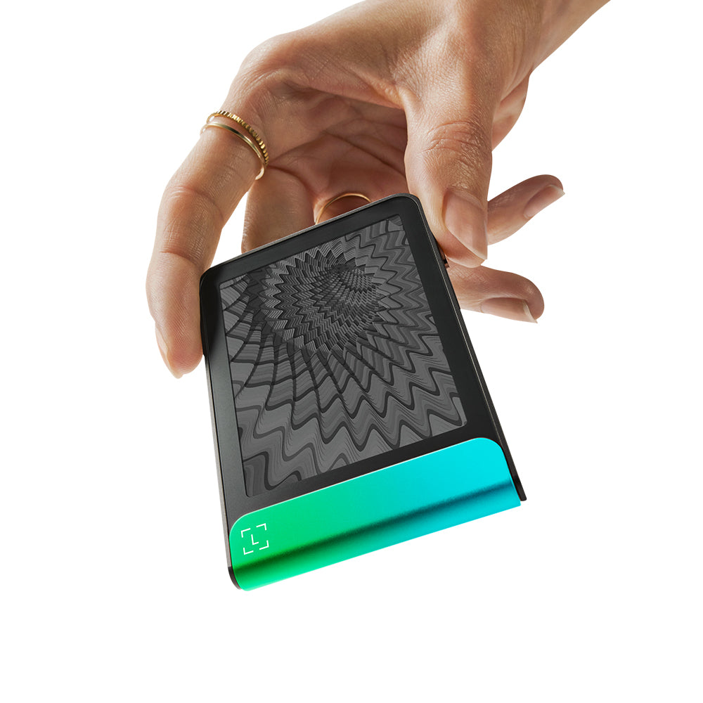 Ledger Flex Hardware Wallet| 2.84" TouchScreen + Recovery Key, Bitcoin Security, World's Safest Crypto Wallet, Bluetooth Connection, USB-C Charging, 5000+ Coins NFT, for iOS & Android - Oxidate Green